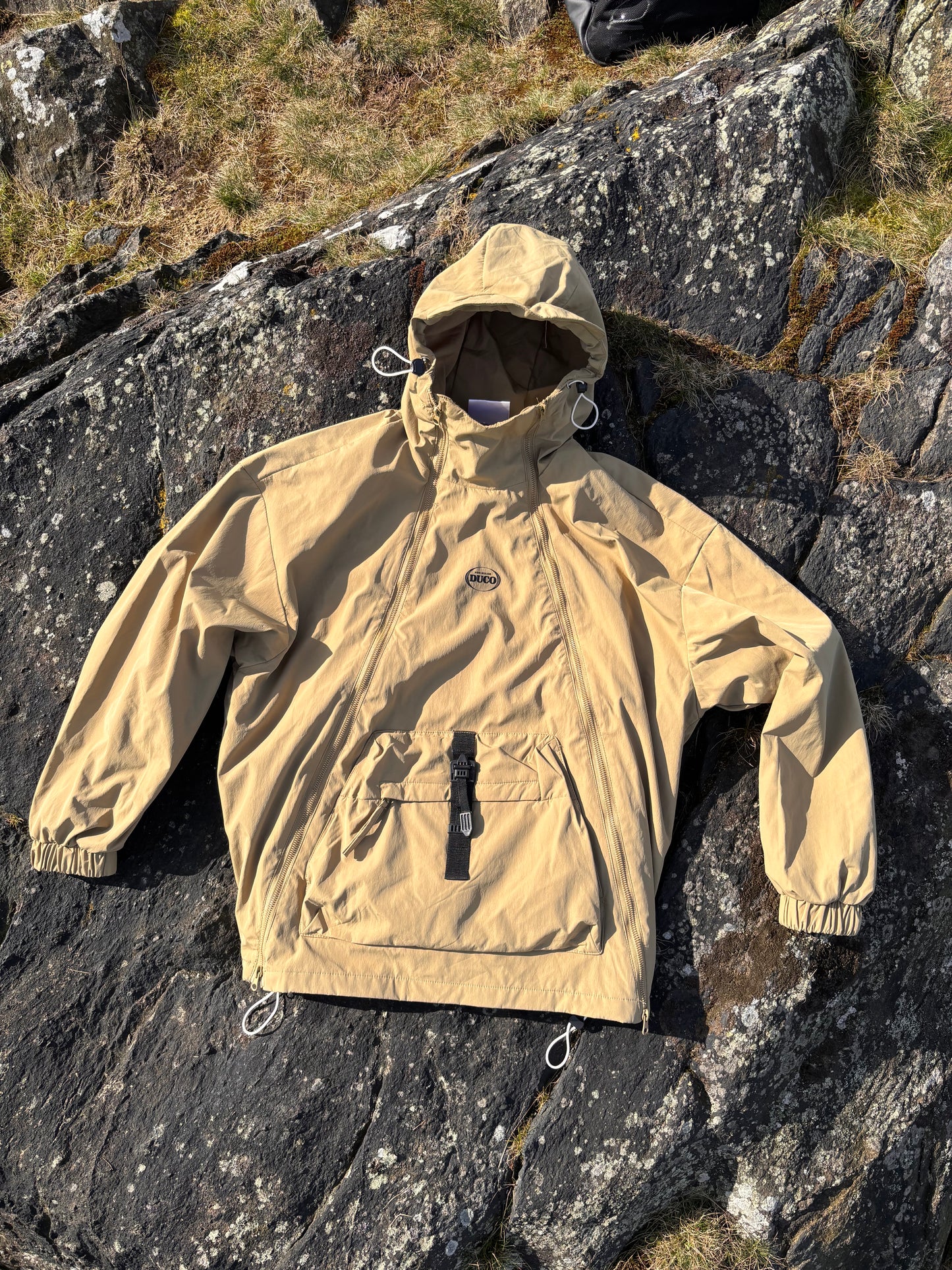 DUCO Double Zipper- Desert Sand