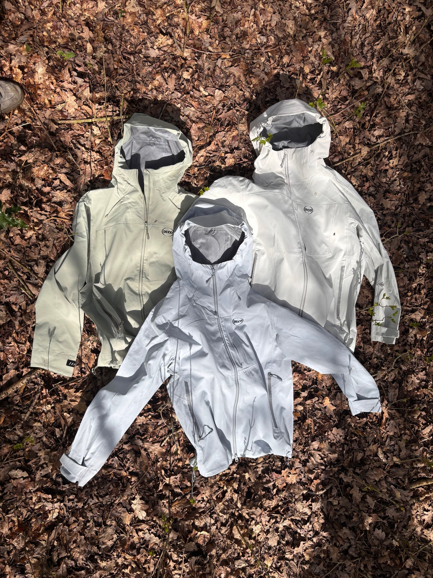 Peaked Jacket White