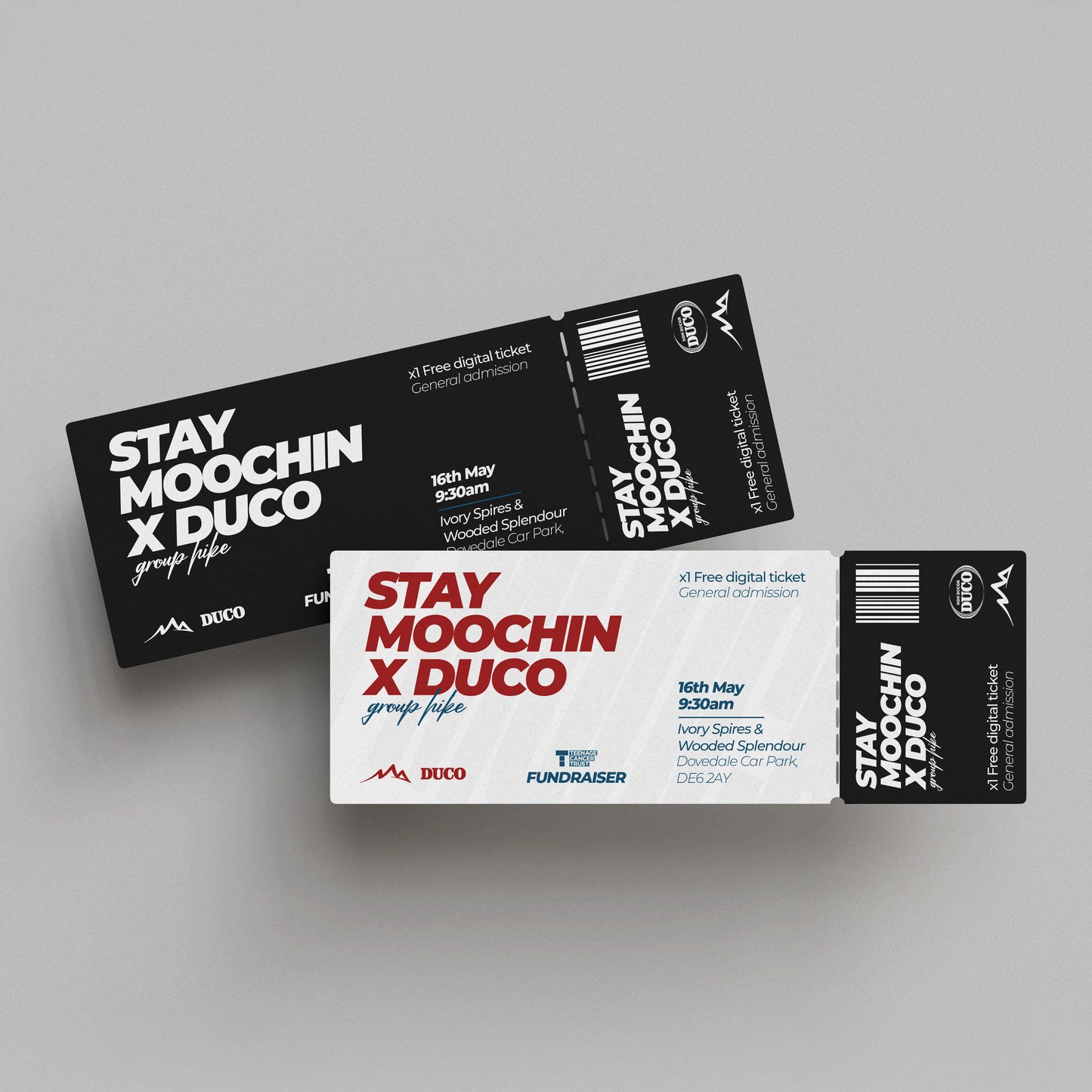 Stay MOOCHIN X DUCO Hike Ticket (1 per person)