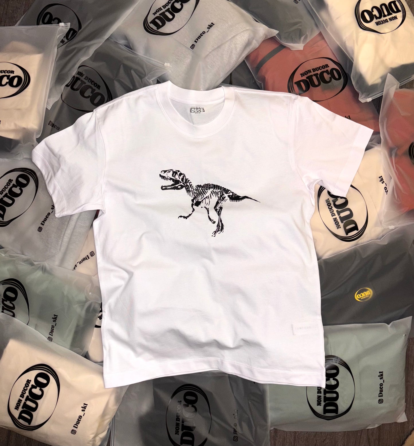 Duco Dino T-Shirt (White)