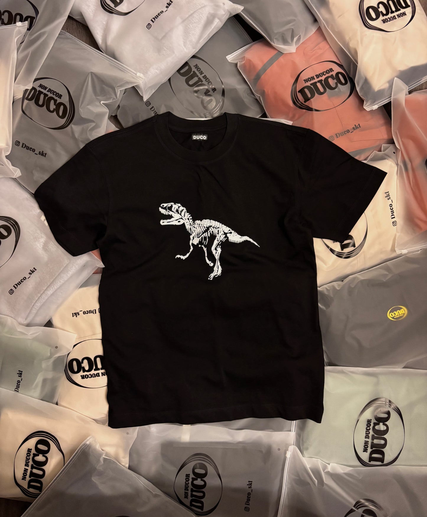 Duco Dino T-Shirt (Black)