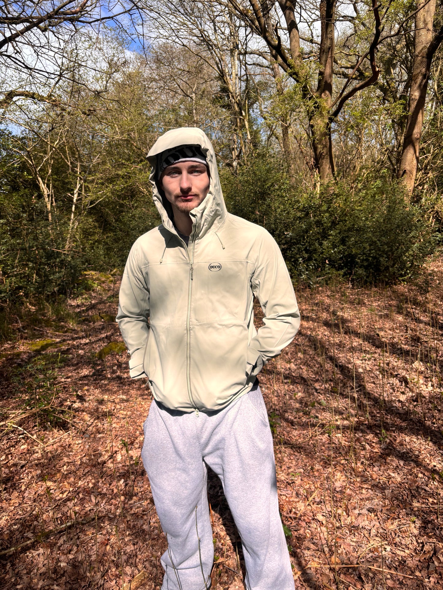 Peaked Jacket Green