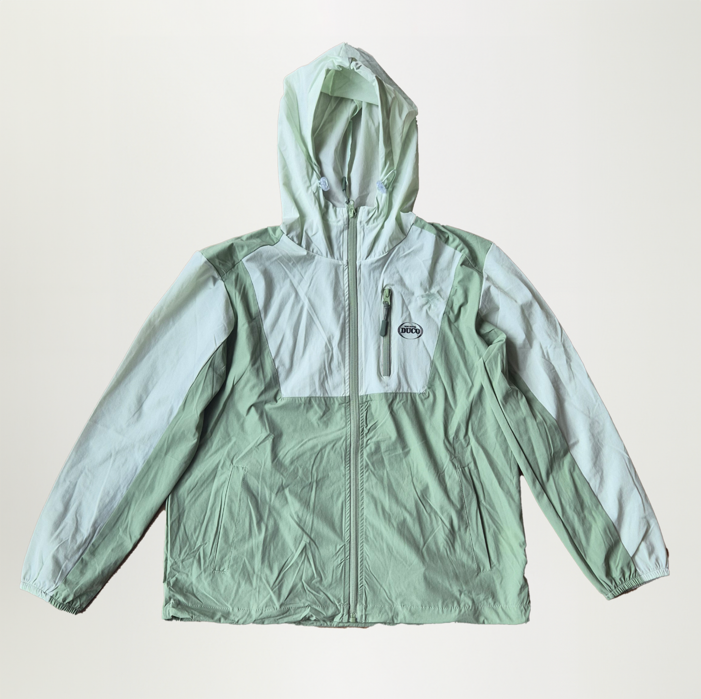 Two Tone Green Running Jacket