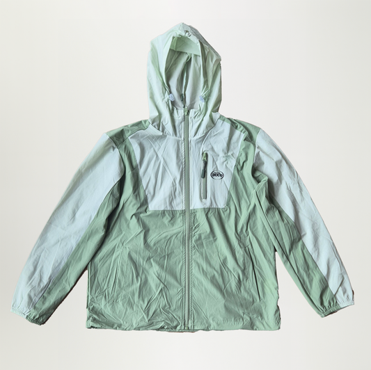 Two Tone Green Running Jacket