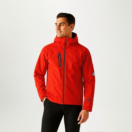DUCO Softshell Jacket- Florescent Orange