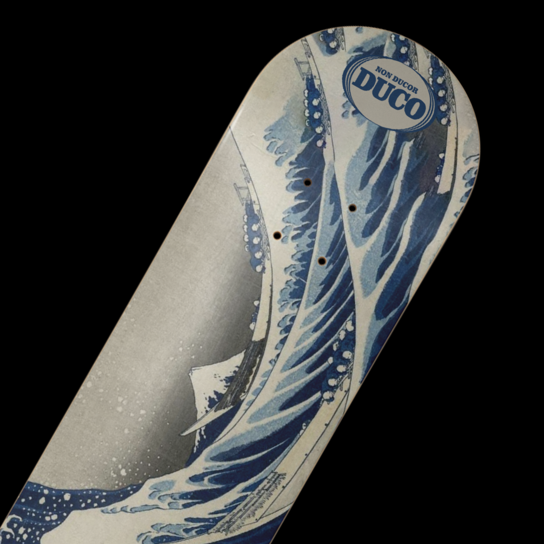 Duco Skateboard- The Great Wave