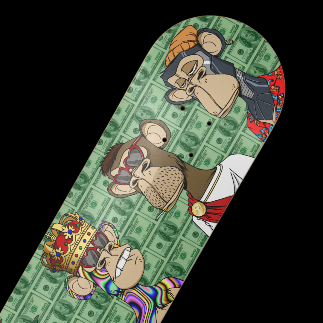 Duco Skateboard- Clean Green