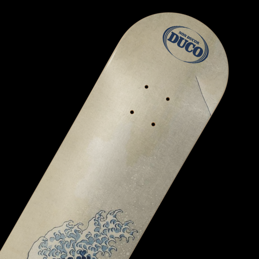 Duco Skateboard- The Great Wave