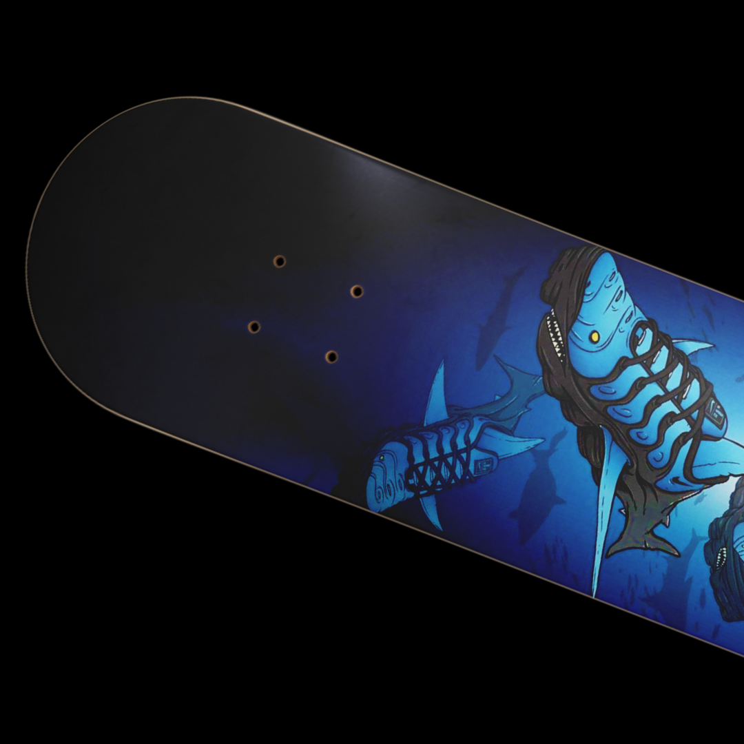 Duco Skateboard- Shark TNs