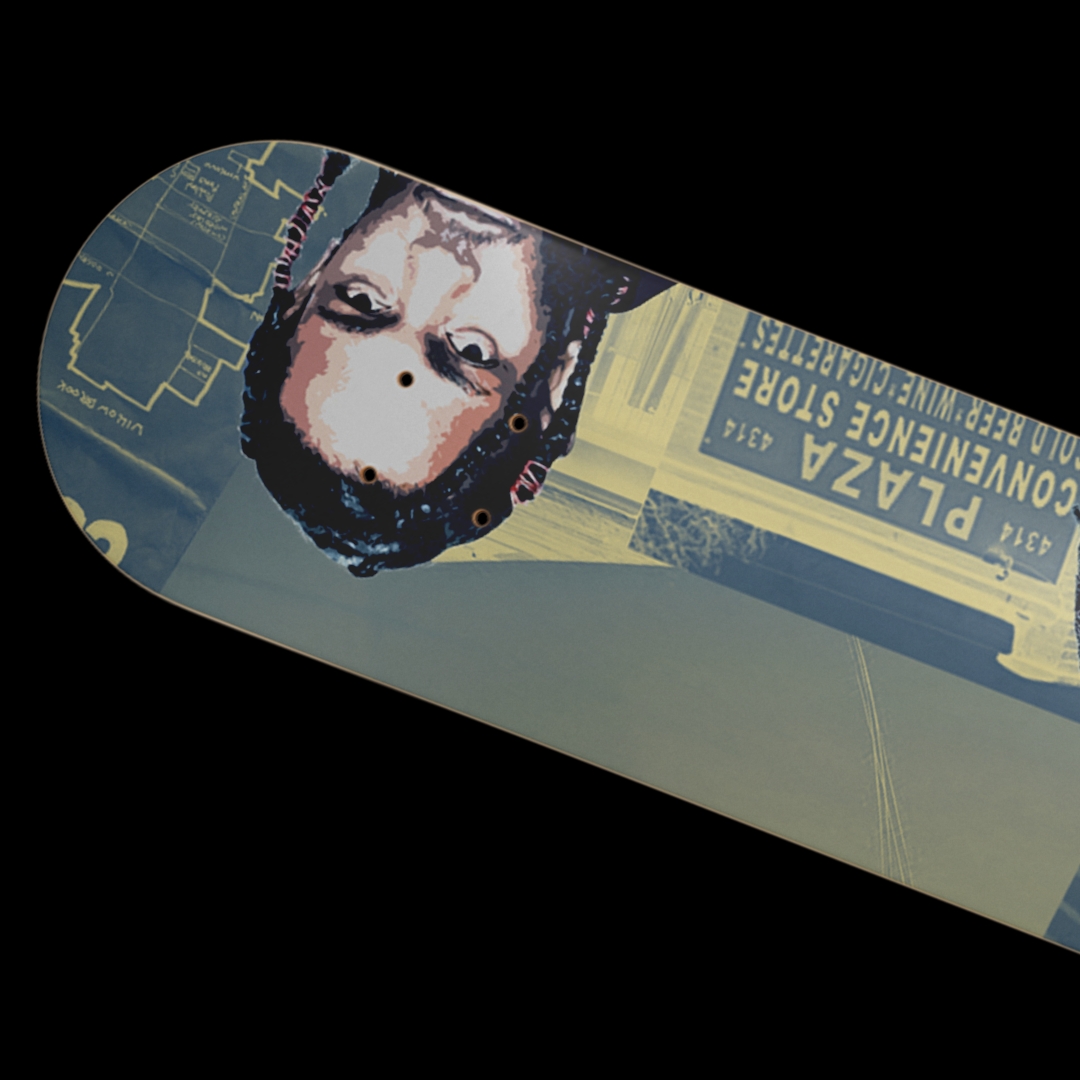 Duco Skateboard- J-Cole+Kendrick
