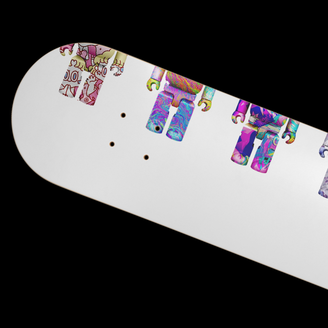 Duco Skateboard- Down For The Kaws