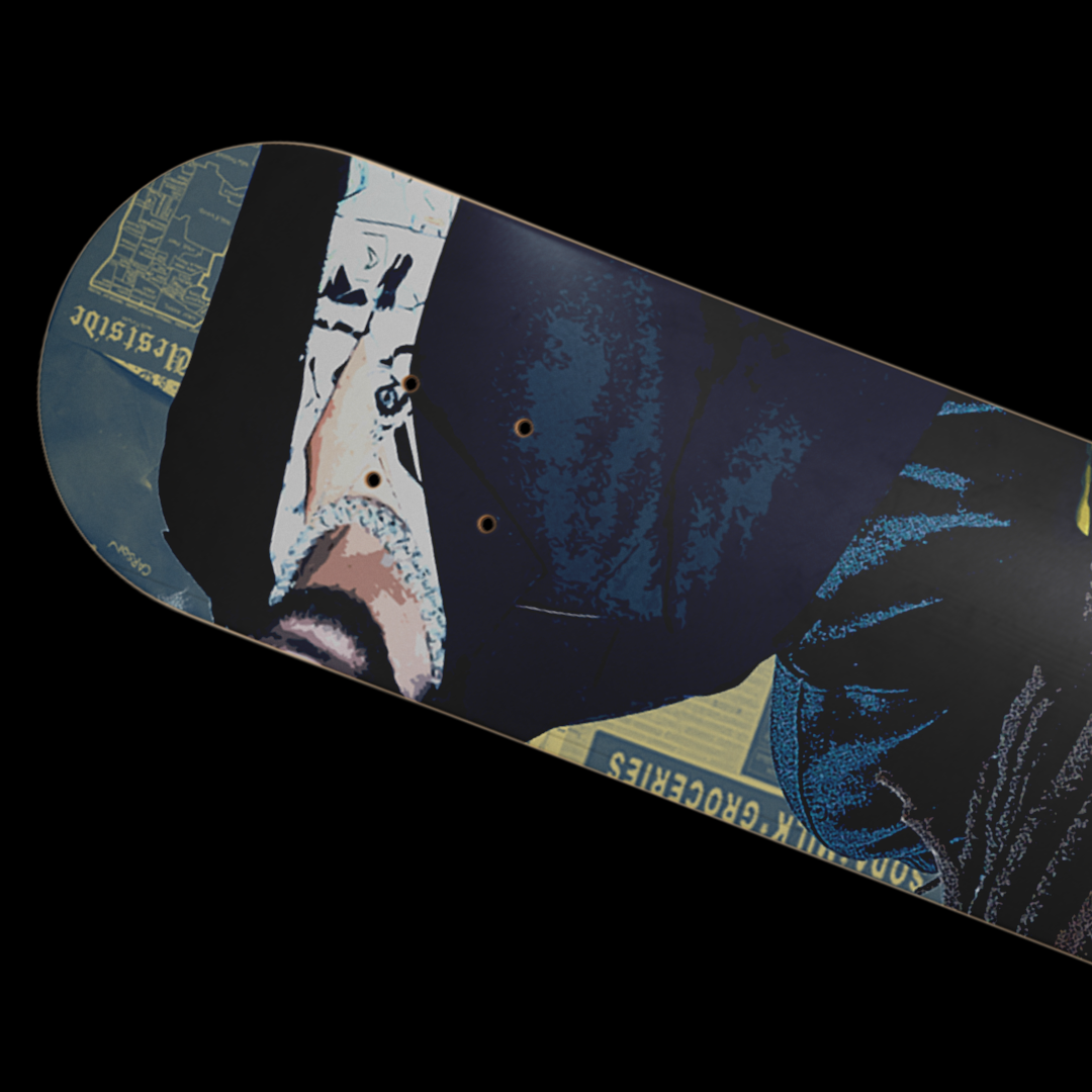 Duco Skateboard- J-Cole+Kendrick