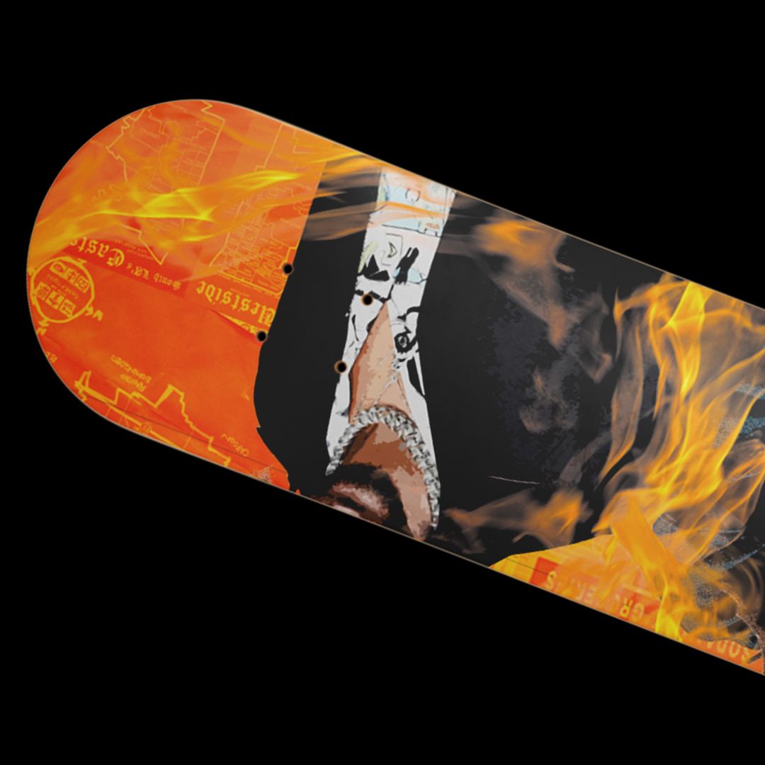 Duco Skateboard- J-cole+Kendrick