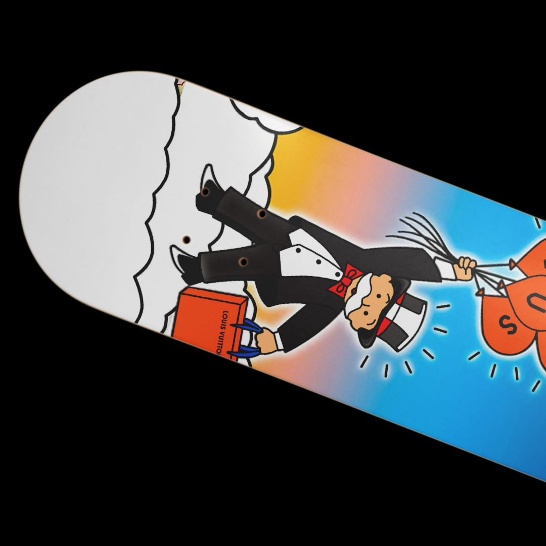 Duco Skateboard- Money Man