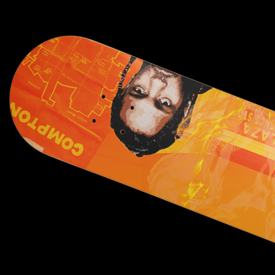 Duco Skateboard- J-cole+Kendrick