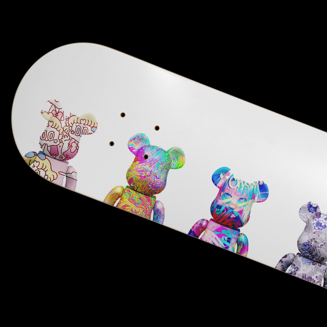 Duco Skateboard- Down For The Kaws