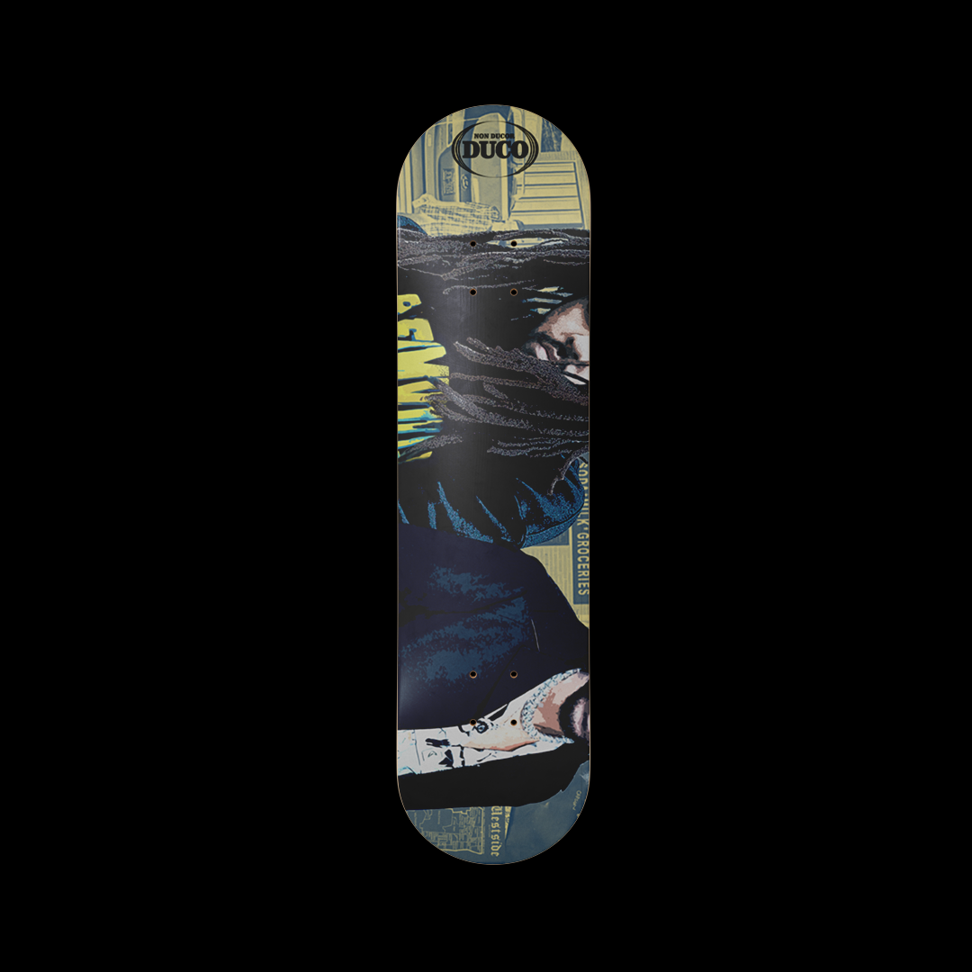 Duco Skateboard- J-Cole+Kendrick