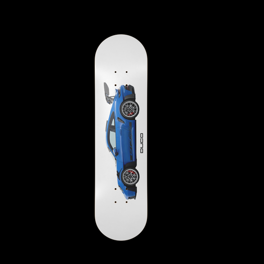 Duco Skateboard- Porsche 911 GT3 RS Shark Blue