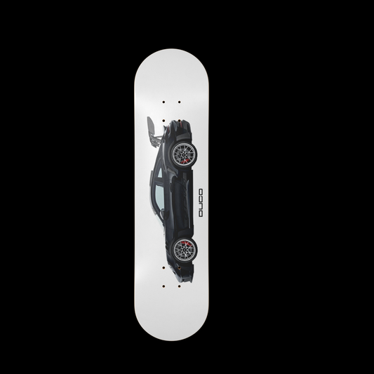 Duco Skateboard- Porsche 911 GT3 RS Black