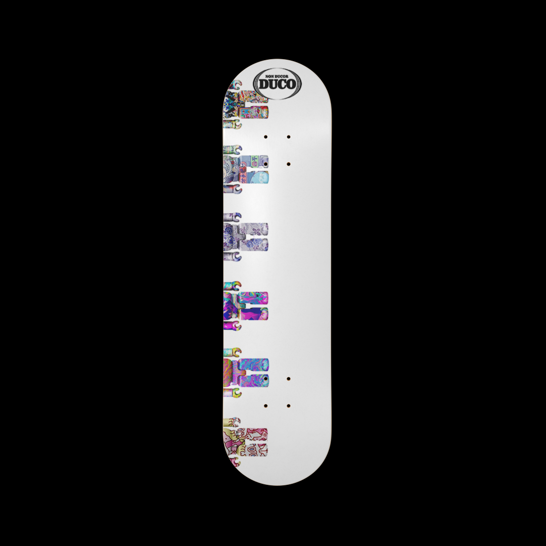 Duco Skateboard- Down For The Kaws