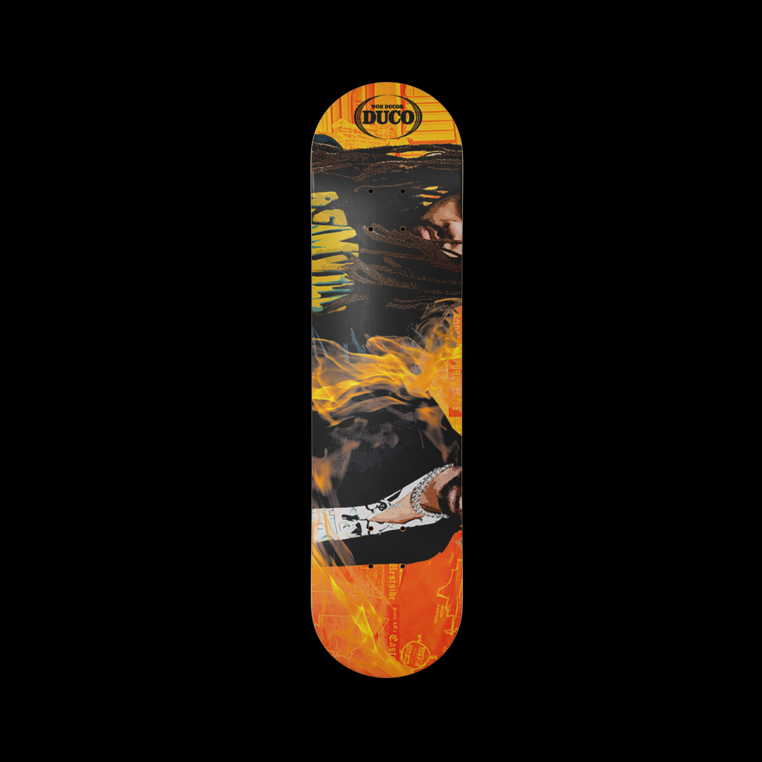 Duco Skateboard- J-cole+Kendrick