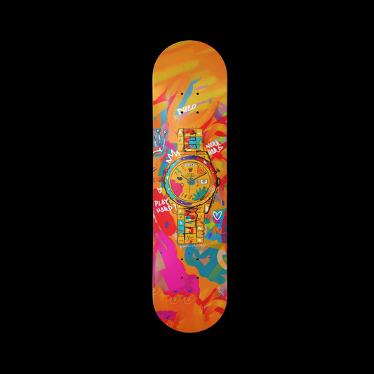 Duco Skateboard- Orange Rolex